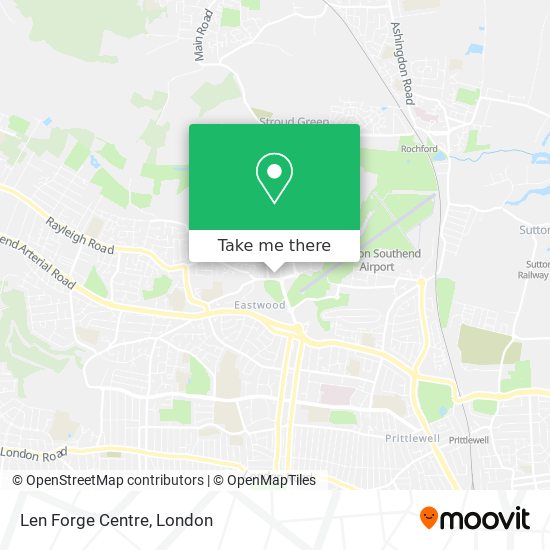 Len Forge Centre map
