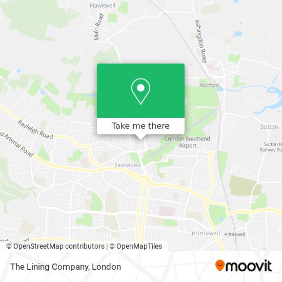 The Lining Company map