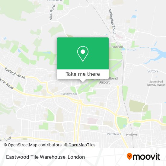 Eastwood Tile Warehouse map