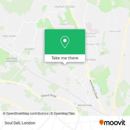 Soul Deli map