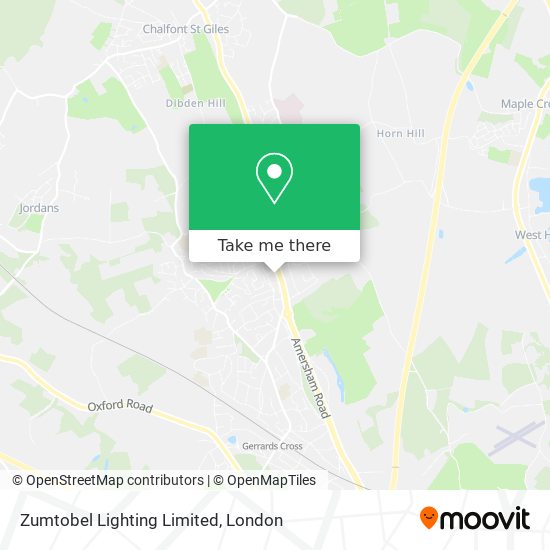 Zumtobel Lighting Limited map