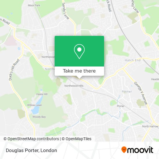 Douglas Porter map