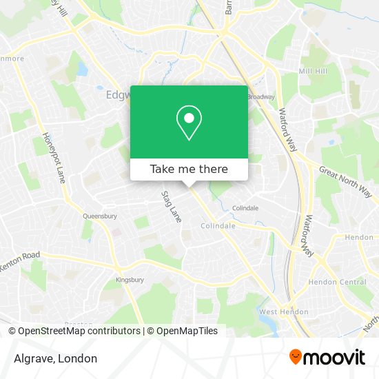 Algrave map