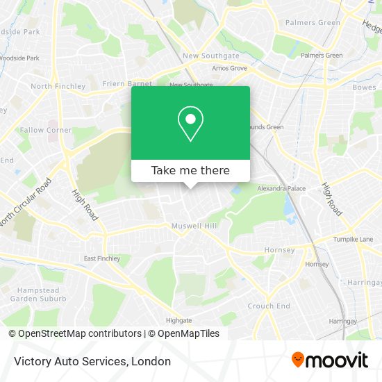 Victory Auto Services map