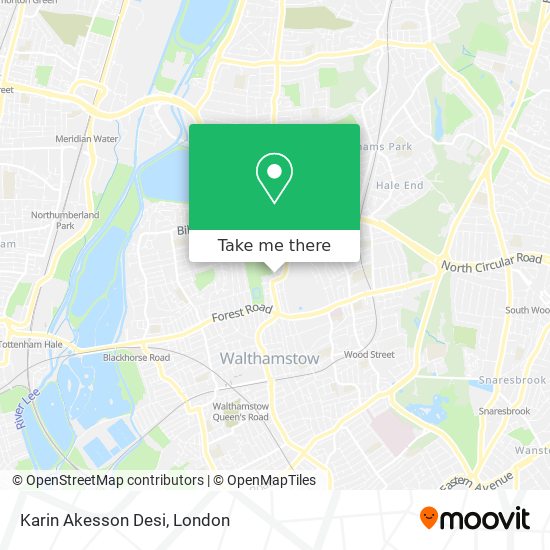 Karin Akesson Desi map