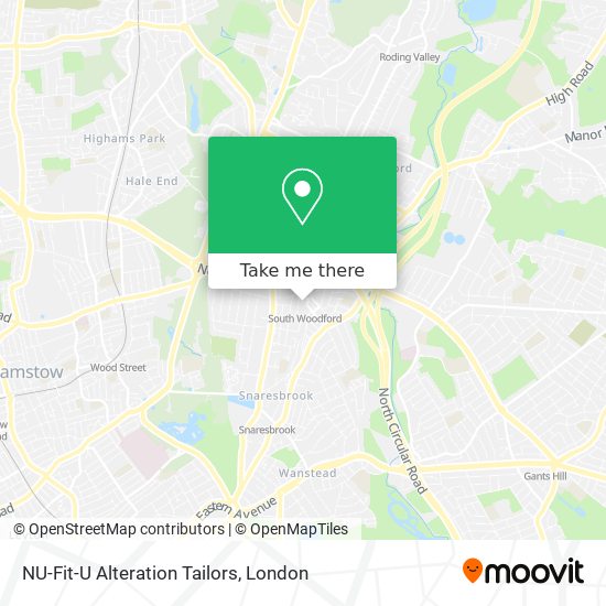 NU-Fit-U Alteration Tailors map