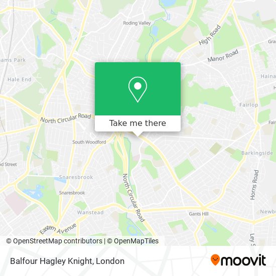 Balfour Hagley Knight map