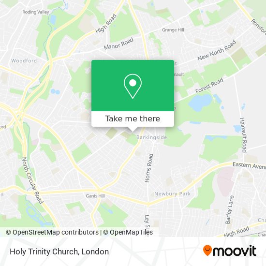 Holy Trinity Church map