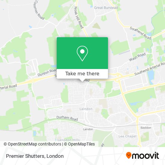 Premier Shutters map