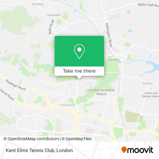 Kent Elms Tennis Club map
