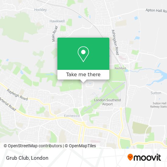 Grub Club map