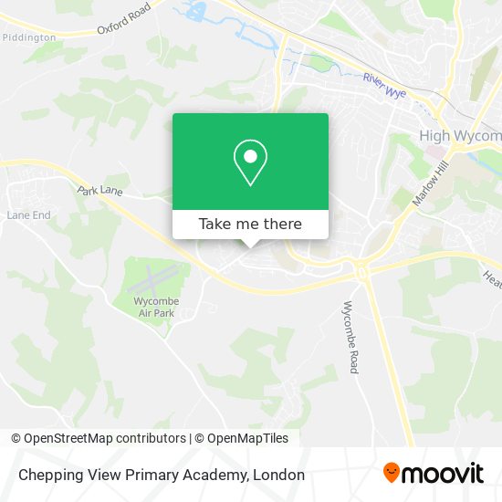Chepping View Primary Academy map