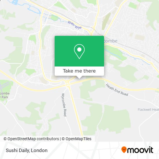 Sushi Daily map