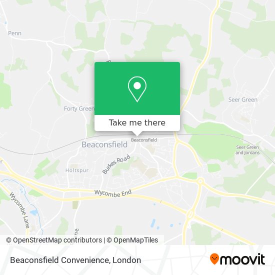 Beaconsfield Convenience map