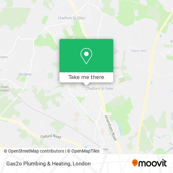 Gas2o Plumbing & Heating map