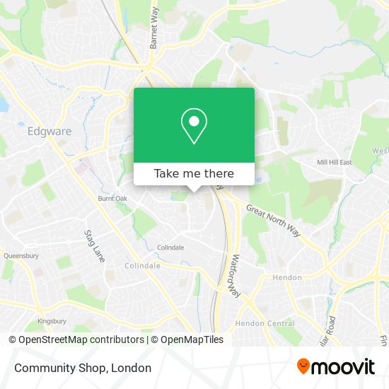 Community Shop map
