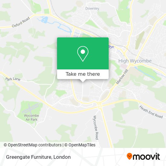 Greengate Furniture map