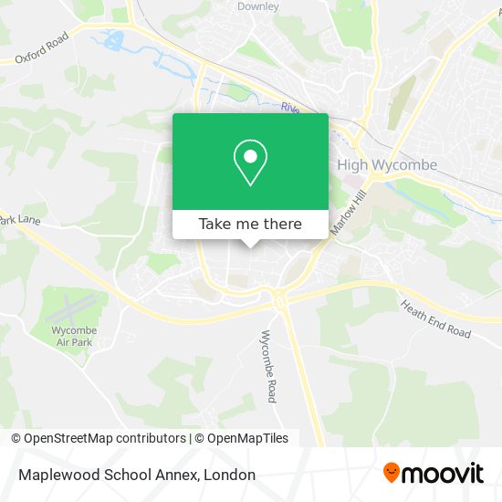 Maplewood School Annex map