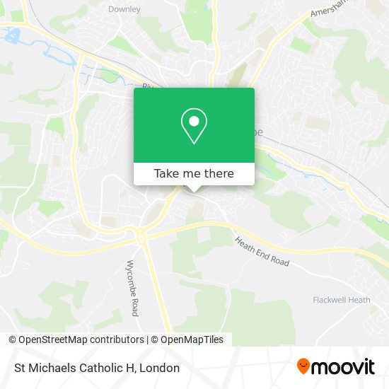 St Michaels Catholic H map