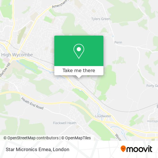 Star Micronics Emea map