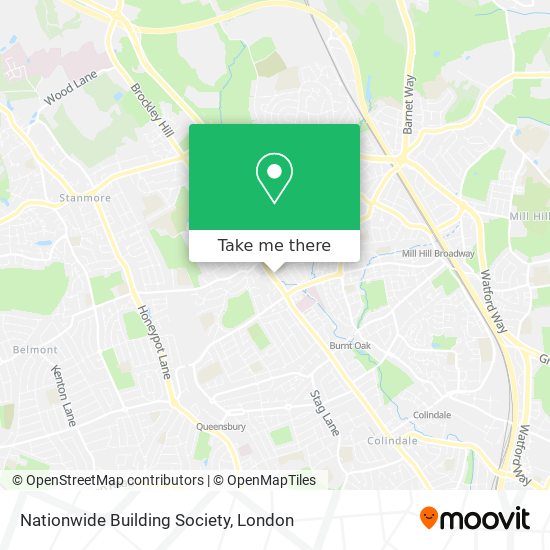 Nationwide Building Society map