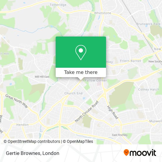 Gertie Brownes map