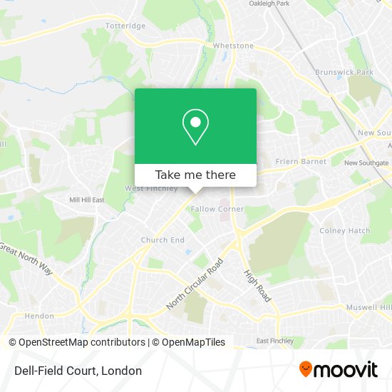 Dell-Field Court map