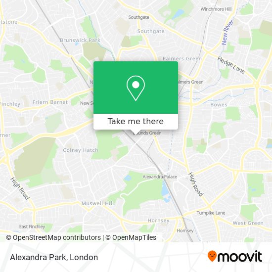 Alexandra Park map