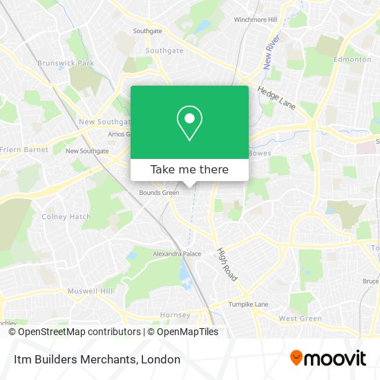 Itm Builders Merchants map