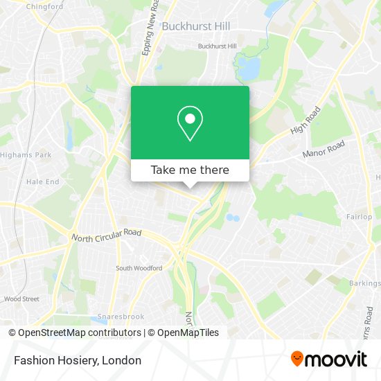 Fashion Hosiery map