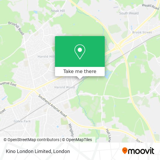 Kino London Limited map