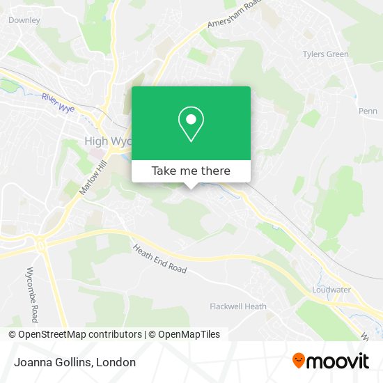 Joanna Gollins map