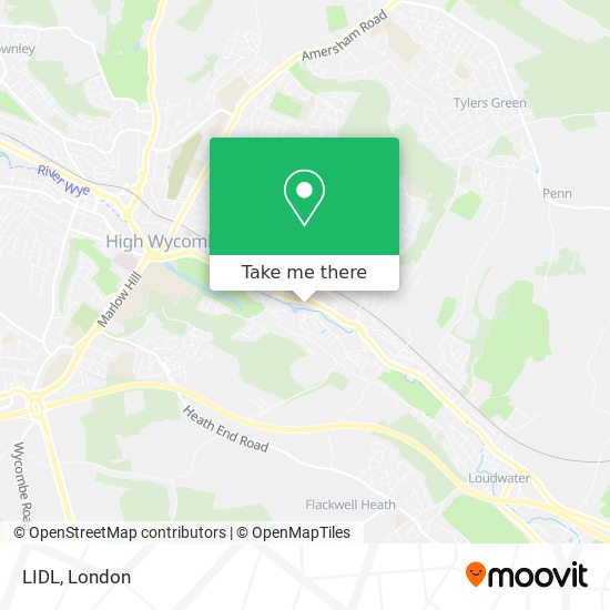 LIDL map