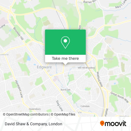 David Shaw & Company map