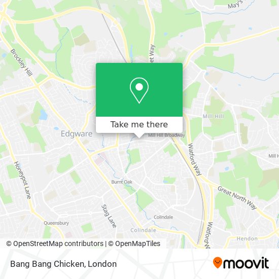 Bang Bang Chicken map