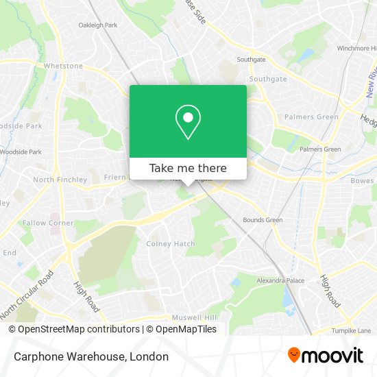Carphone Warehouse map