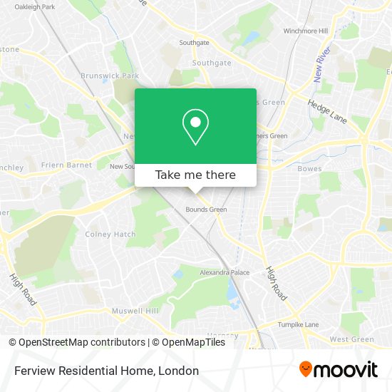 Ferview Residential Home map