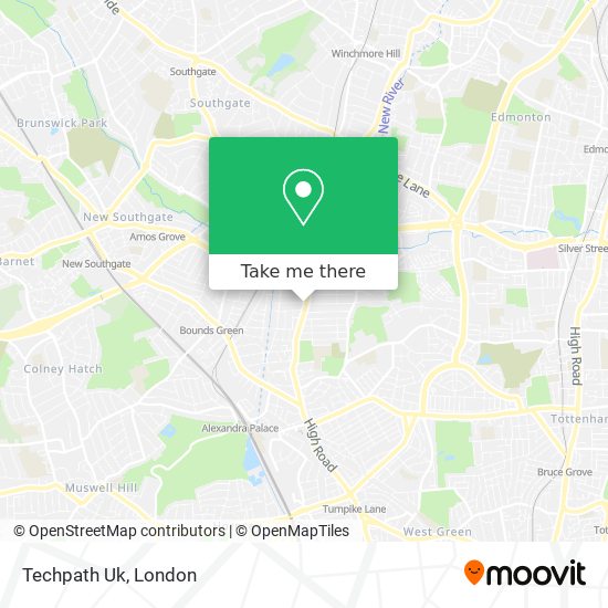 Techpath Uk map