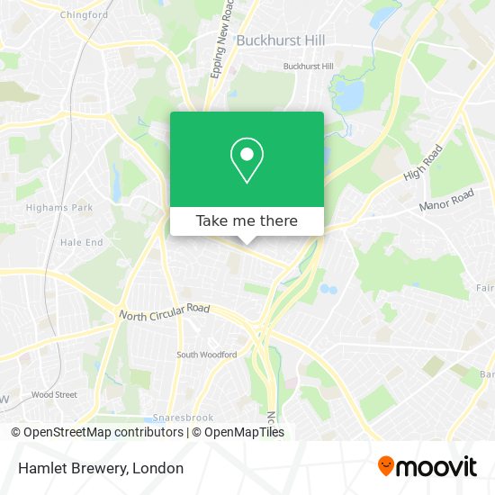 Hamlet Brewery map