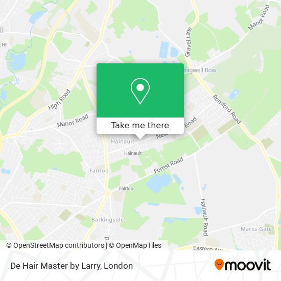 De Hair Master by Larry map