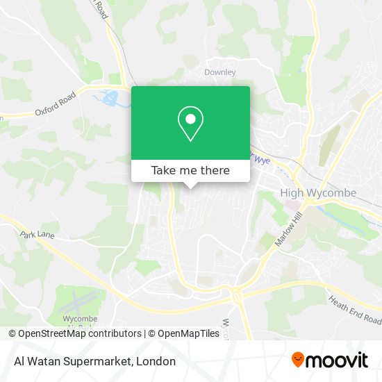 Al Watan Supermarket map