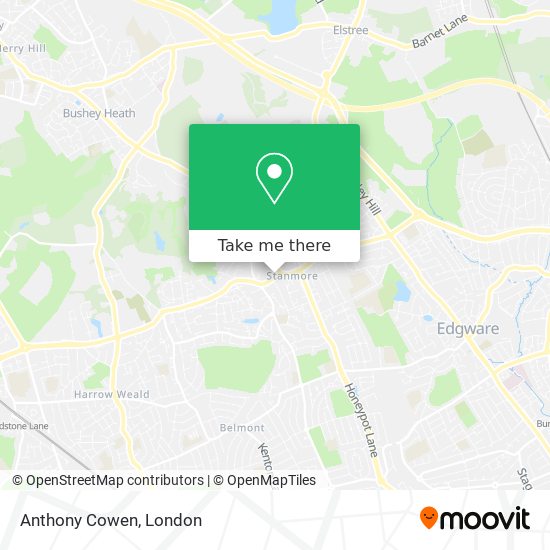 Anthony Cowen map