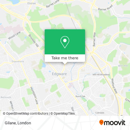 Gilane map