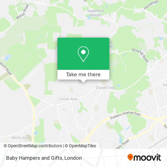 Baby Hampers and Gifts map