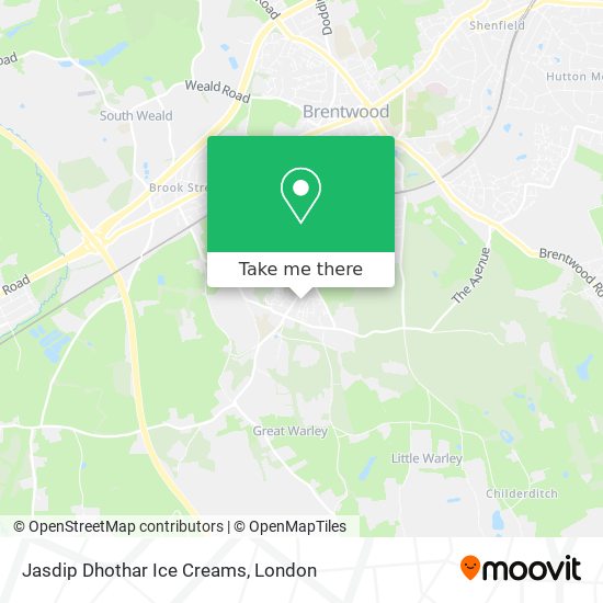 Jasdip Dhothar Ice Creams map