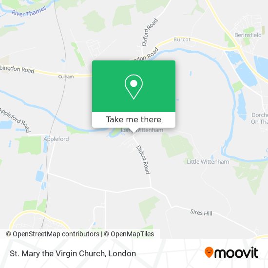 St. Mary the Virgin Church map