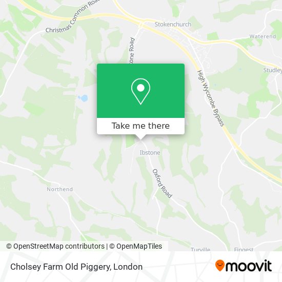 Cholsey Farm Old Piggery map