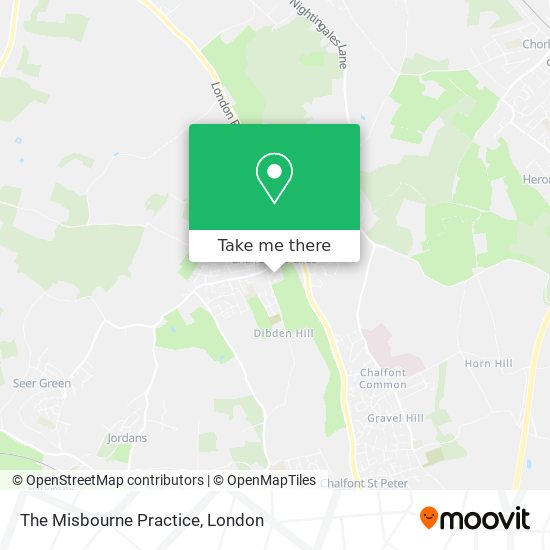 The Misbourne Practice map