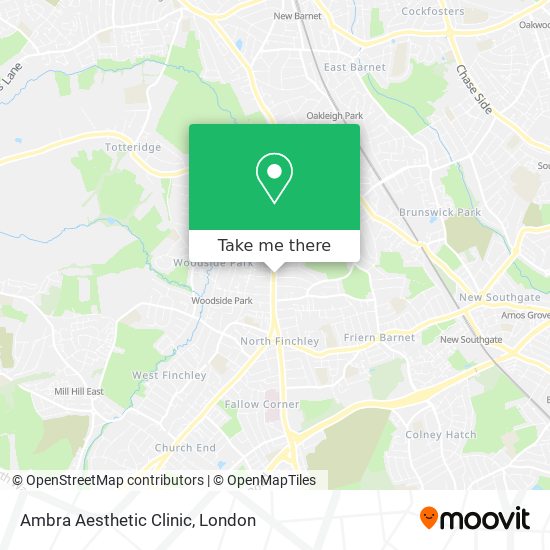Ambra Aesthetic Clinic map
