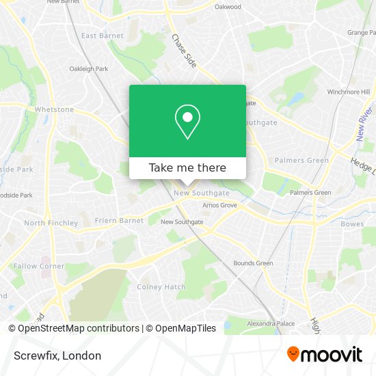 Screwfix map